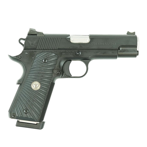 Wilson Combat CQB Commander Handgun .45 ACP 8rd Magazines (2) 4.25" Barrel Black Armor-Tuff COM-PR-45