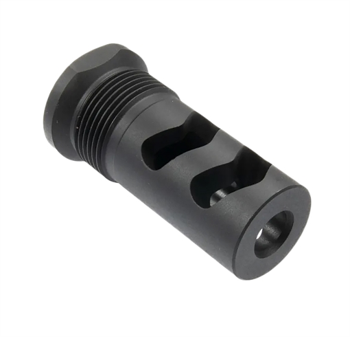 Wilson Combat Rapid Thread Muzzle Brake, .30 CAL, 5/8X24 Thread Pitch, Melonite Finish, Black, Includes Shims & O-Ring SP-RTMBFB-30 SPRTMBFB30