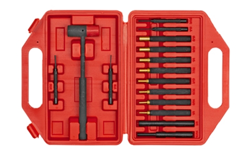 DAC Winchester Punch Set, Brass and Steel, 15 Pieces 363257