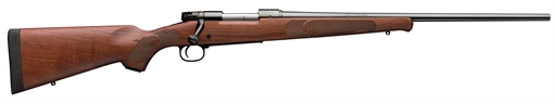 Winchester Guns Model 70 Featherweight 270 WSM 3+1 Cap 24" Brushed Polish Blued Rec/Barrel Satin Walnut Fixed with Feather Checkering Stock Right Hand with MOA Trigger System (Full Size) 535200264