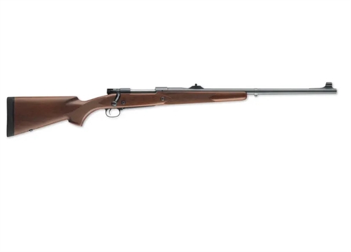 Winchester Guns Model 70 Safari Express 375 H&H Mag 3+1 24" Satin Walnut Stock Matte Blued Right Hand 535204161