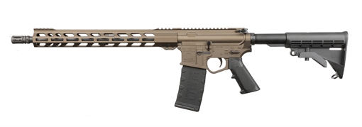 WISE ARMS, LLC WA-15B 300BLK MIDNIGHT BRZ 16" 16-300-MNB