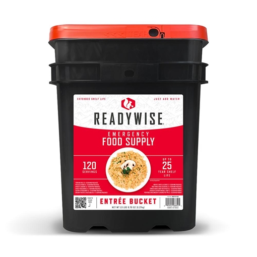 Wise Emergency Survival Food Entrees 120 Servings RW10-120