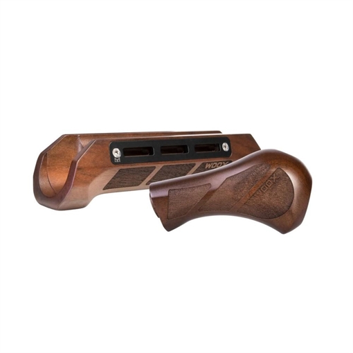 WOOX Gladiatore Club Grip and Forend Kit for Mossberg 500 7.75" Action Tube Walnut SH.SHG012.04