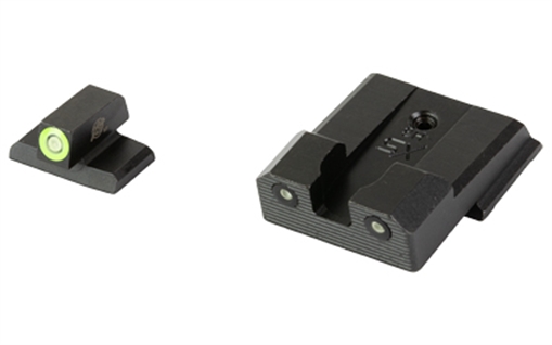 XS Sights R3D, 2.0, Tritium Night Sight, For HK P30, Standard Height, Green Front Outline, Green Tritium Front/Rear HK-R203P-6G