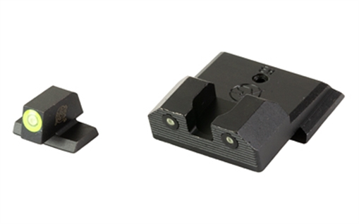 XS Sights R3D 2.0, Tritium Night Sight, Fits S&W M&P Full Size & Compact (Not Optic Ready),Green Front Outline, Tritium Front/Rear SW-R201P-6G