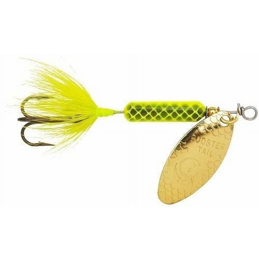 YAKIMA ROOSTER TAILS ROOSTER TAIL 1/4 CHARTREUSE 212