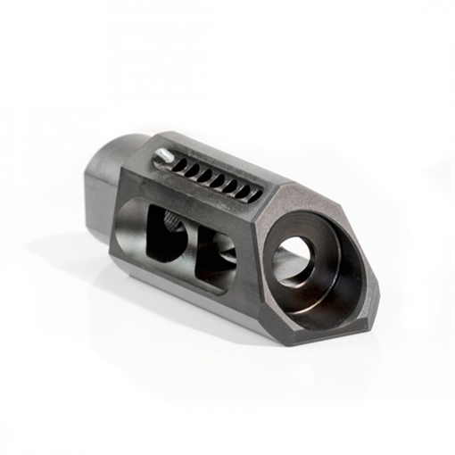 Yankee Hill Machine Co Slant Brake/Compensator, Muzzle Brake, 9MM, Black, 1/2X36, AR YHM-85-MB-A 85MBA