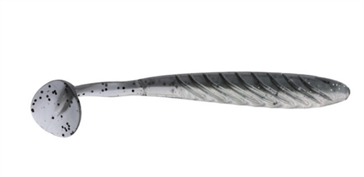 YUM PULSE 4" GRAY FLAKE SHAD 8CT YPL4199