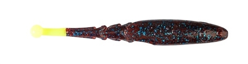 Z-MAN BIG BALLERZ 4" PLUM/CHARTREUSE TAIL 5 PACK BB4-72PK5
