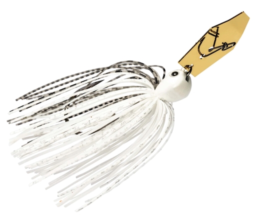 Z-MAN CHATTERBAIT JACKHAMMER 1/2 OZ DIRTY WHITE CBJH12-23