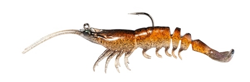 Z-MAN PRAWNSTARZ 3.5" BROWN SHRIMP 2 PACK PS35-02