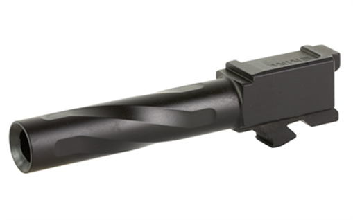 Zaffiri Precision Pistol Barrel, 9MM, 4.02", Nitride Finish, Black, Fits Glock 19 Gen 1-4 ZP.19BBN ZP19BBN