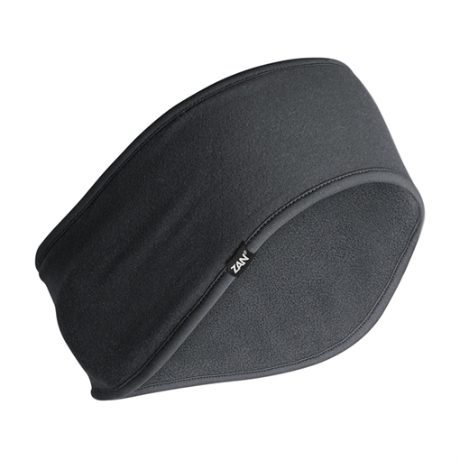 Zan Headgear Ear Headband SportFlex Low Pile Fleece - Black WEWF114