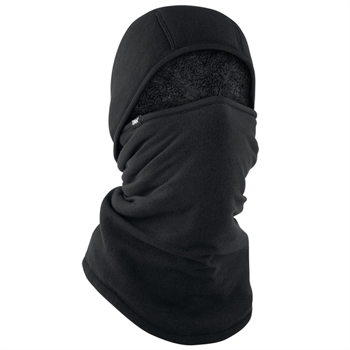 Zan Headgear Zan Balaclava SportFlex Series High Pile Fleece Black WBLH114