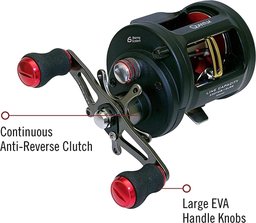 ZEBCO NOVA 350 ROUND REEL 7BB 21-22558