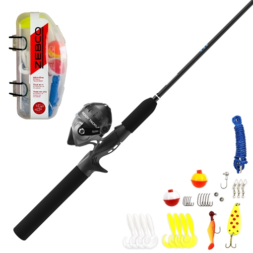 ZEBCO READY TO FISH 5'6"-2PC-M SC COMBO 21-37637