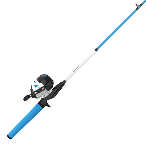 ZEBCO ROAM 602M BLUE SPINCAST COMBO 10# 21-41611