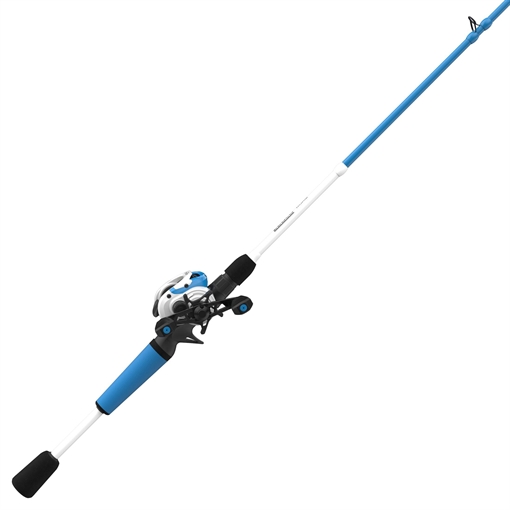 ZEBCO ROAM 100662MH RH BLUE BAITCST COMBO 12# 21-42686