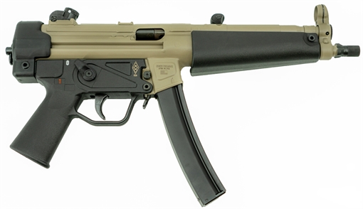 ZENITH FIREARMS ZF-5 9MM 8.9 TB 3 LUG PIC RAIL FDE 3 30R ZF5000009FDE