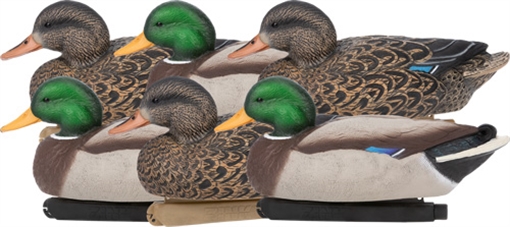 Zink Calls Zink Floater Duck Decoys Mallards 6 pk. ZNK-ZNKDY319
