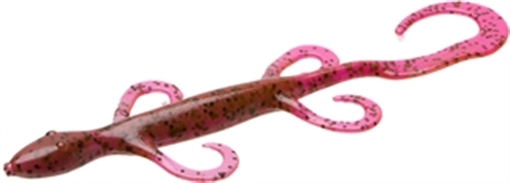 ZOOM BAIT 6" LIZARD 9BG-WTMLN SD/CHT TAIL 002-51