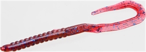 ZOOM BAIT 6" U-TALE WORM 20BG-PUMPKIN 001-13