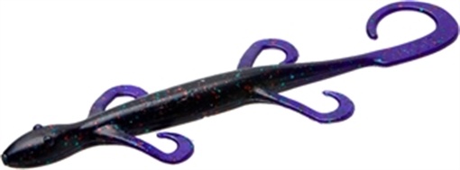 ZOOM BAIT 8"MAG LIZARD 9BG JUNEBUG RED 033-177