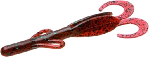 ZOOM BAIT BABY BRUSH HOG 12BG JUNBUG RED 042-177