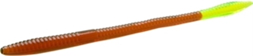 ZOOM BAIT TRICK WORM 6" 20BG-GREEN PUMPKIN 006-25